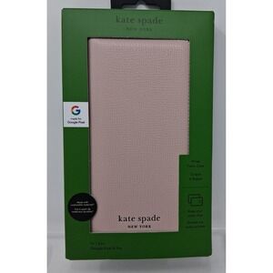 Kate Spade New York Google Pixel 8 Pro Wrap Folio Case Rose Pink KS052730